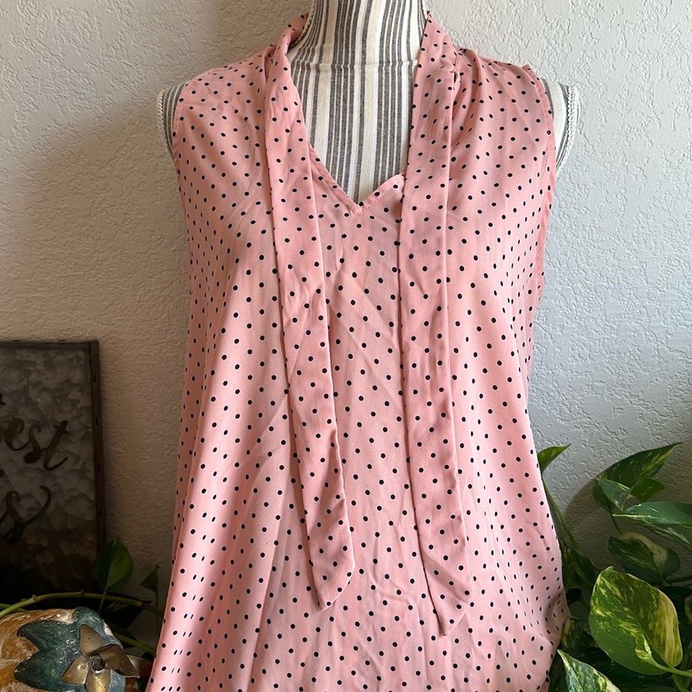 Eclair,polka dots blouse